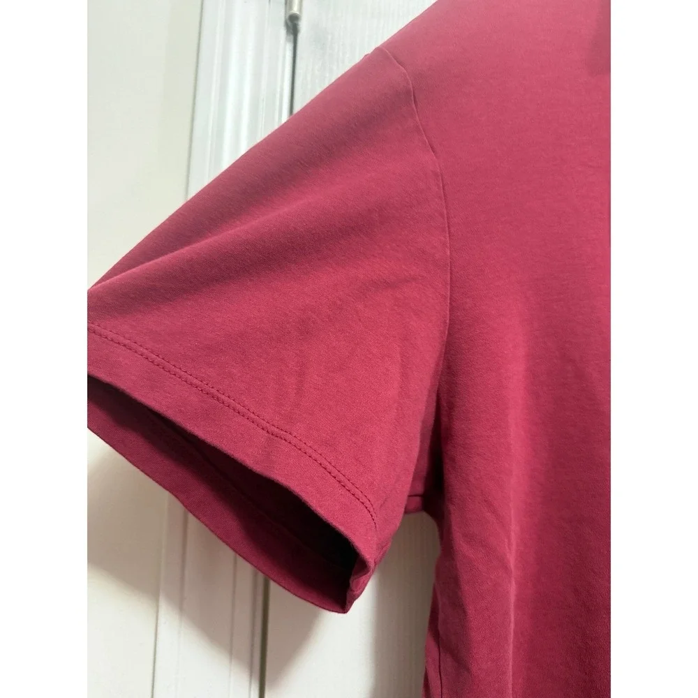 Banana Republic Mens Red Short Sleeve Collared Polo Shirt Size XL‎